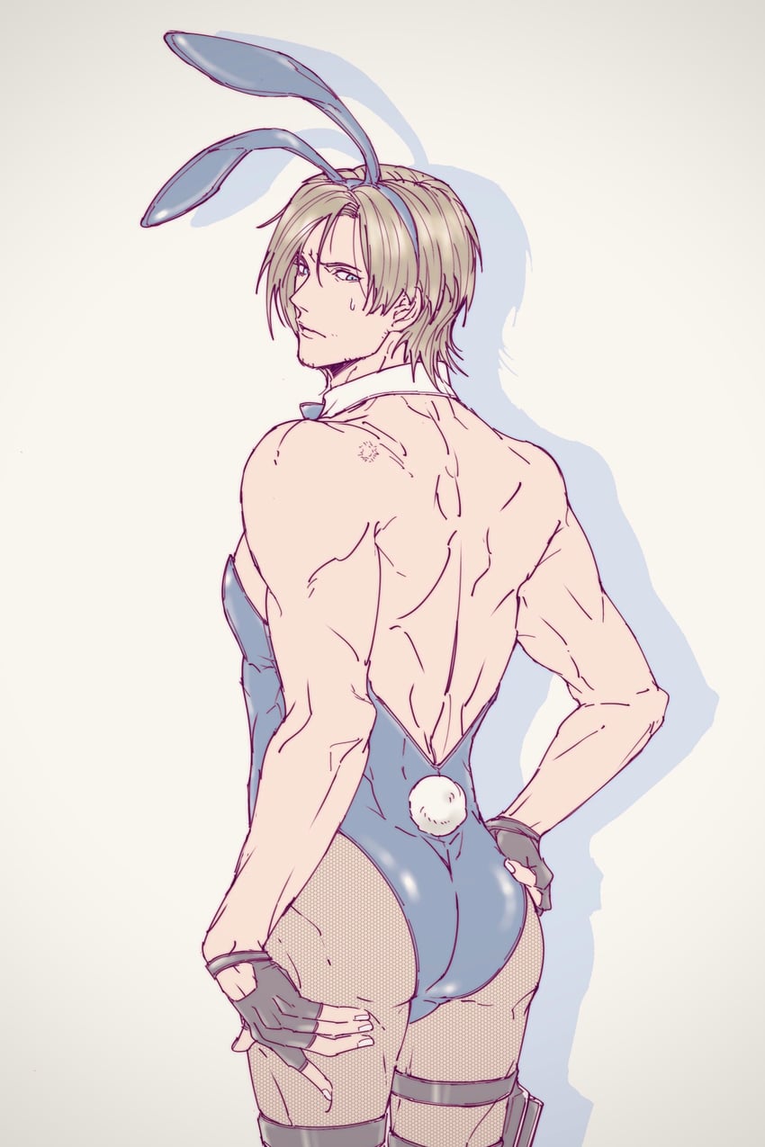 leon s. kennedy (resident evil and 1 more) drawn by an_chovy