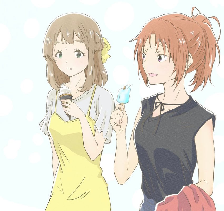 nakagawa natsuki and yoshikawa yuuko (hibike! euphonium) drawn by curryisfriend