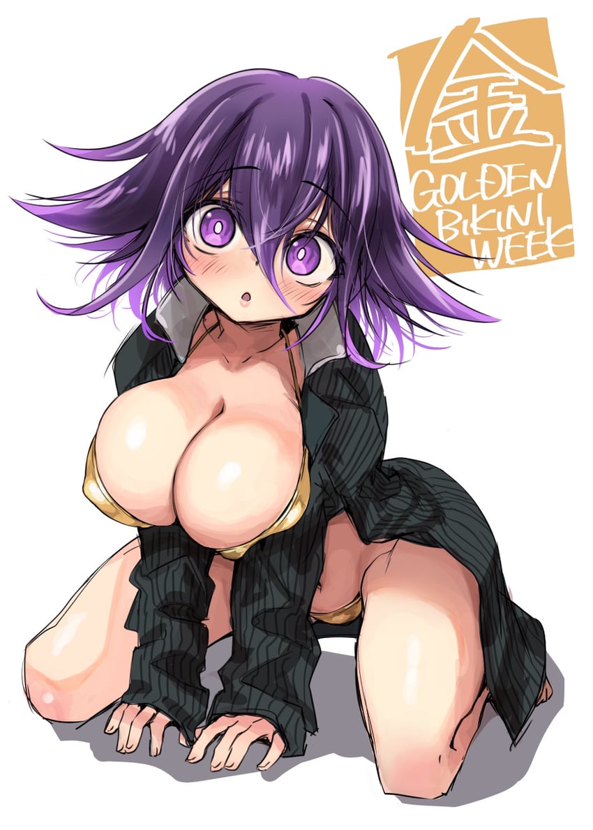 oma kokichi (danganronpa and 1 more) drawn by kuchi_~ie