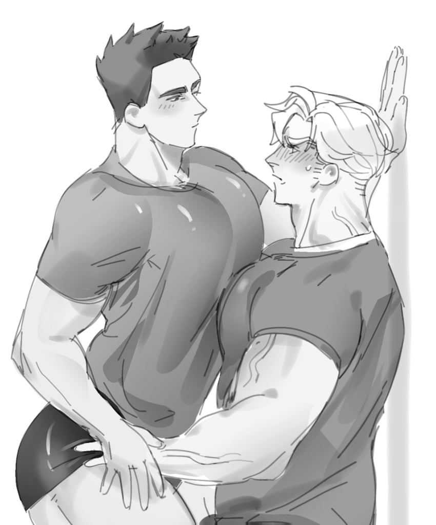 ao isami and lewis smith (yuuki bakuhatsu bang bravern) drawn by katori_senko_o