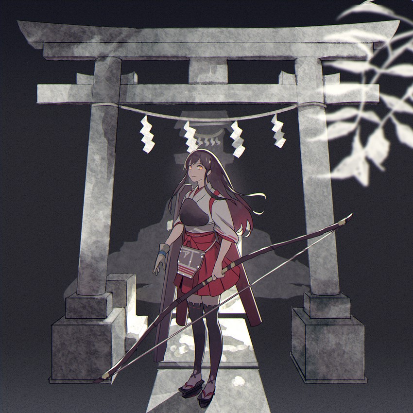 akagi and akagi kai ni (kantai collection) drawn by kasumi_(skchkko)