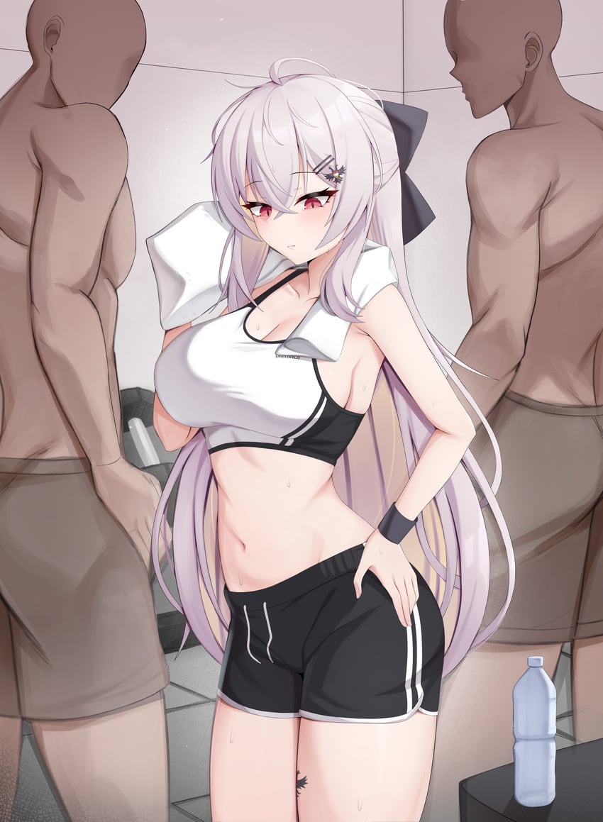 iws 2000 (girls' frontline) drawn by kisa_(leg3043)