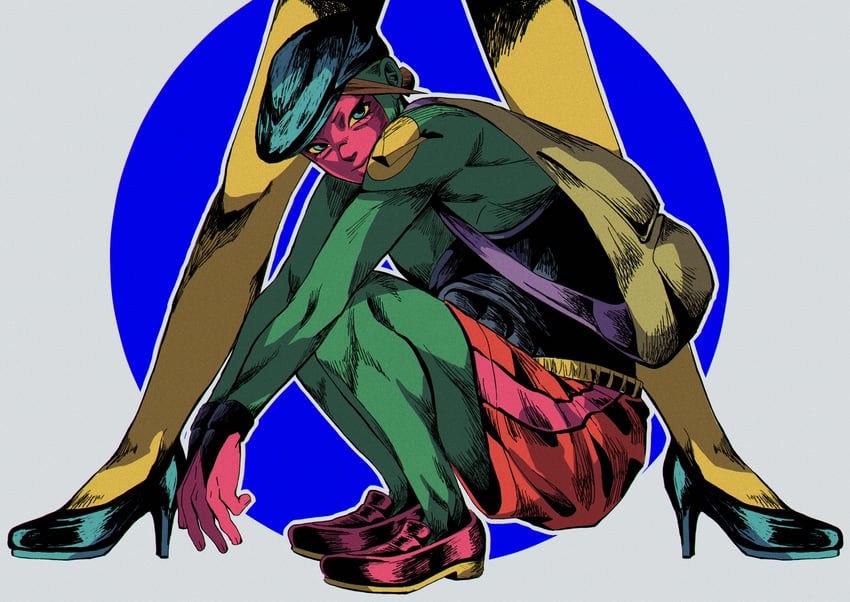 usagi aloha'oe (jojo no kimyou na bouken and 1 more) drawn by siniy