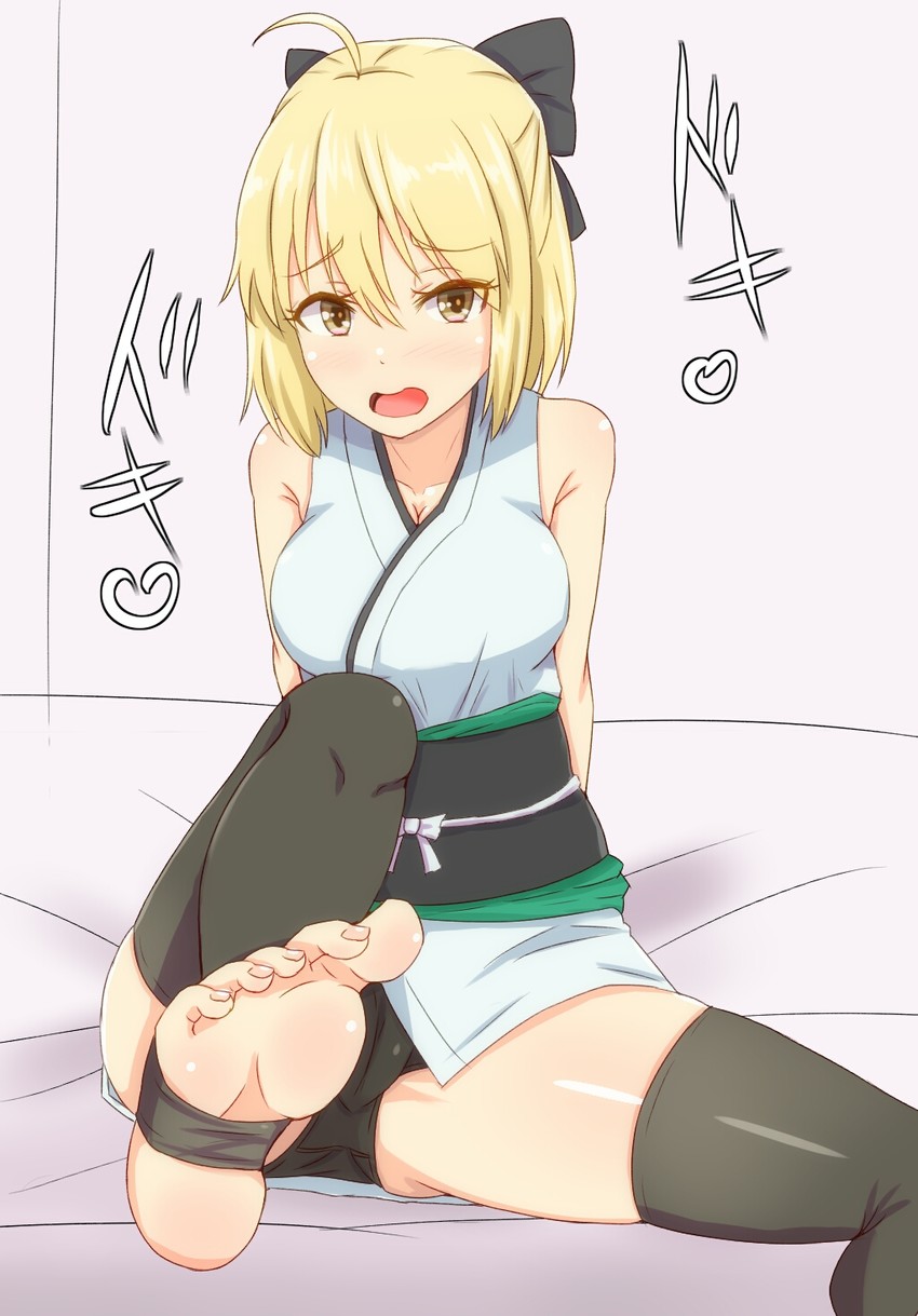 okita souji (fate and 1 more) drawn by yasuda_hakaru
