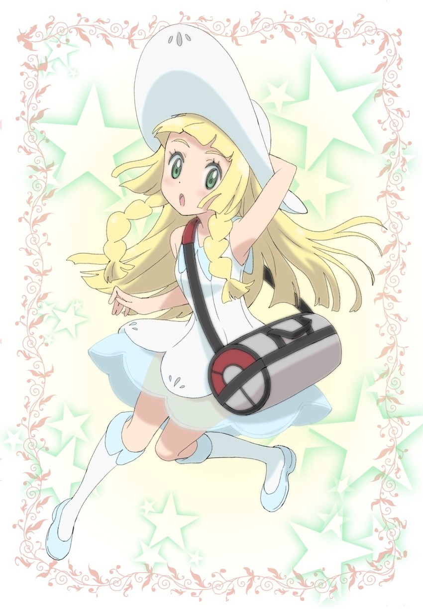 lillie (pokemon and 1 more) drawn by nakagawa_hiromi