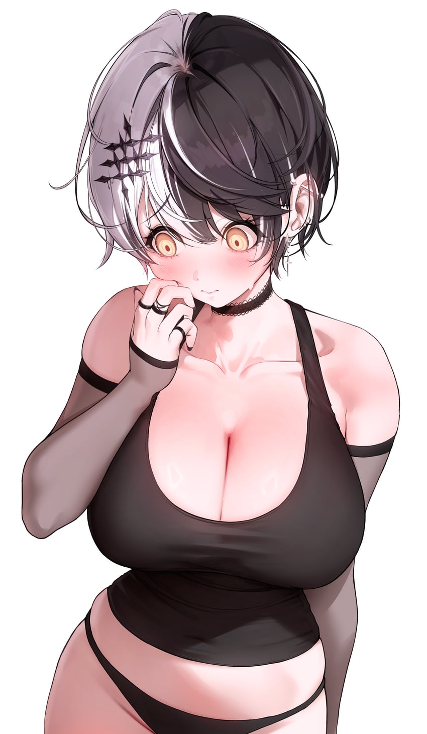 shiori novella (hololive and 1 more) drawn by prab