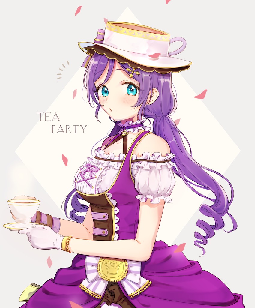 tojo nozomi (love live! and 2 more) drawn by azuma_(no488888)