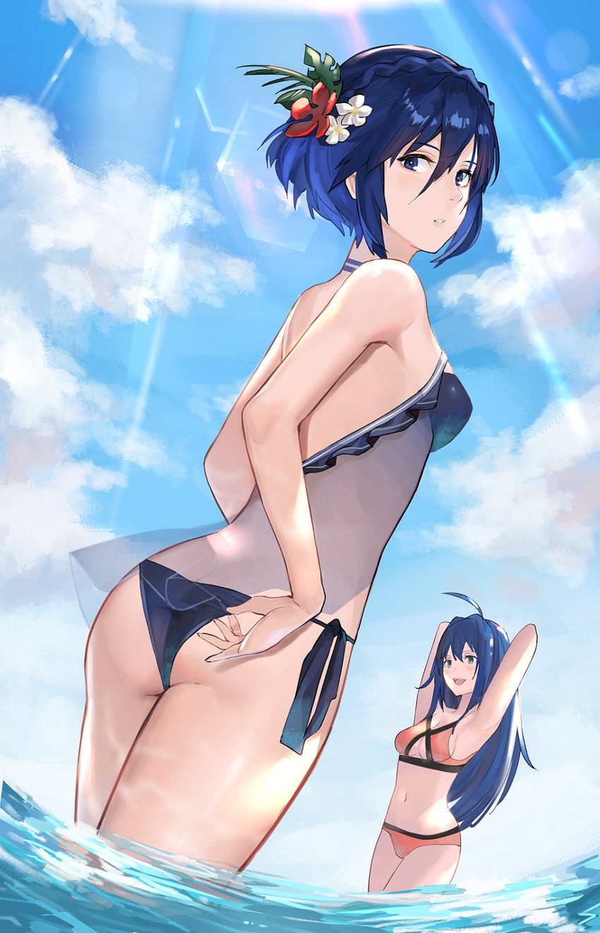 lucina and mia (fire emblem and 4 more) drawn by j@ck