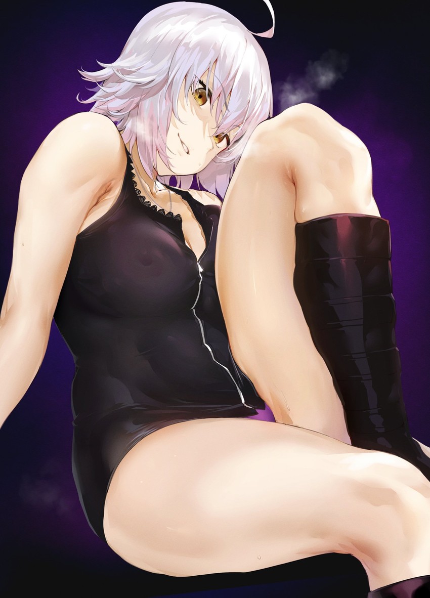 jeanne d'arc alter (fate and 1 more) drawn by ikuchan_kaoru