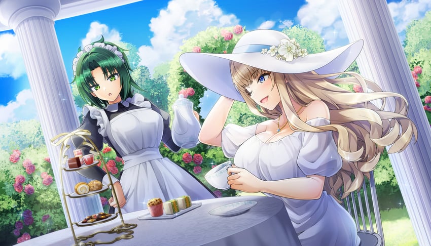 kirahoshi kanna and harunami anri (dolphin wave) drawn by ootomo_takuji