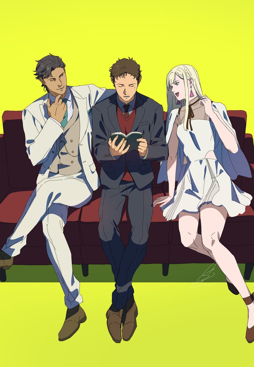 gigi andalusia, hathaway noa, and kenneth sleg (gundam and 1 more) drawn by shibuki_kamone
