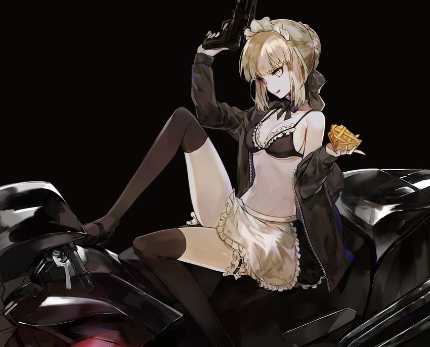 artoria pendragon and saber alter (fate and 1 more) drawn by mo_(mocopo)