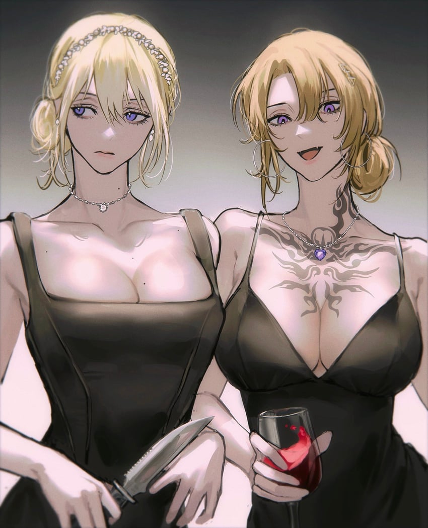 luca kaneshiro and sonny brisko (nijisanji and 1 more) drawn by pearl_(pe4rrrrrl)