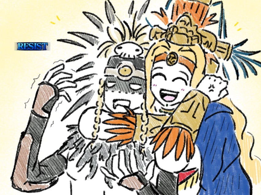 tezcatlipoca and quetzalcoatl (fate and 1 more) drawn by gat0w