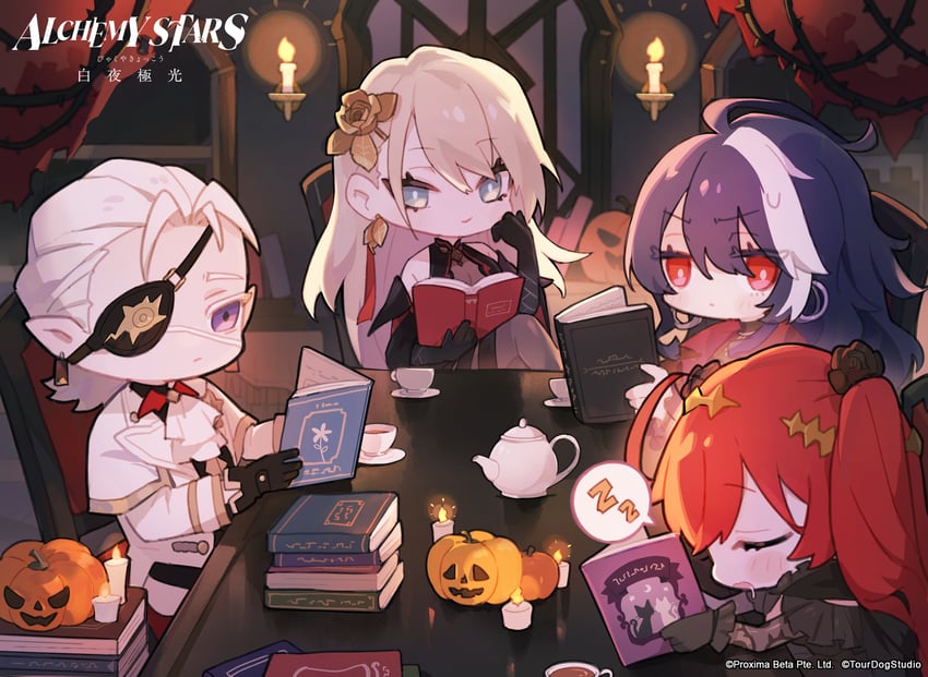 pact, nails, victoria, and paloma (alchemy stars)