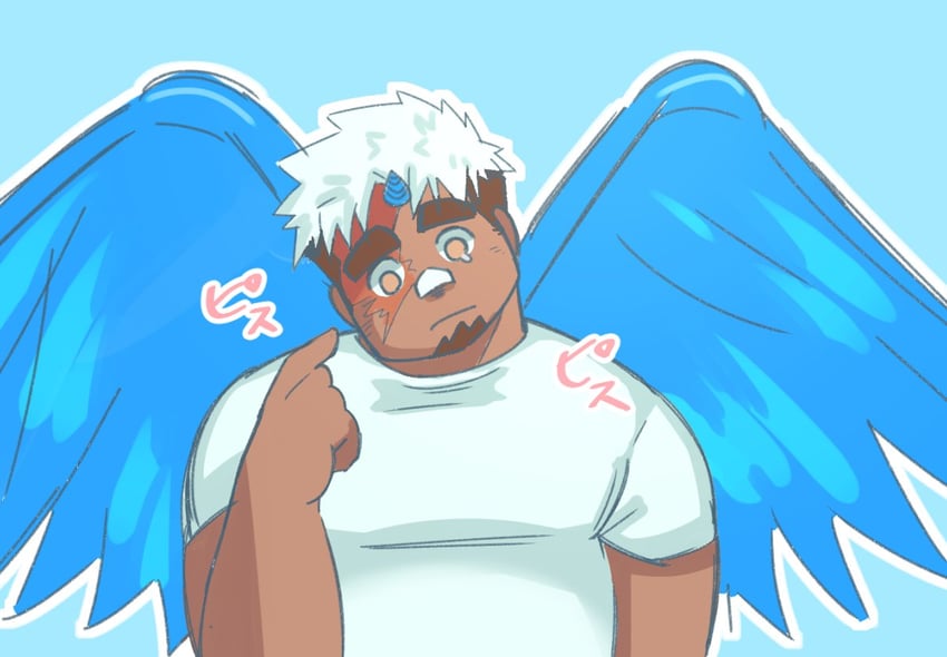 akiha gongen and twitter bird (tokyo afterschool summoners and 1 more) drawn by ragi_san_(ononokomachiimo)