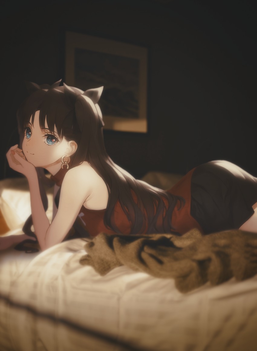 tohsaka rin (fate and 1 more) drawn by evrlstinq and siino