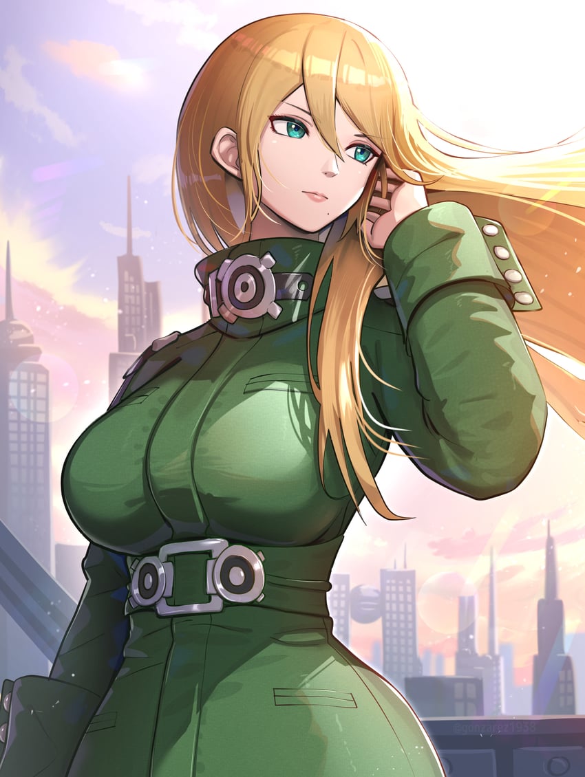 samus aran (metroid and 1 more) drawn by gonzarez