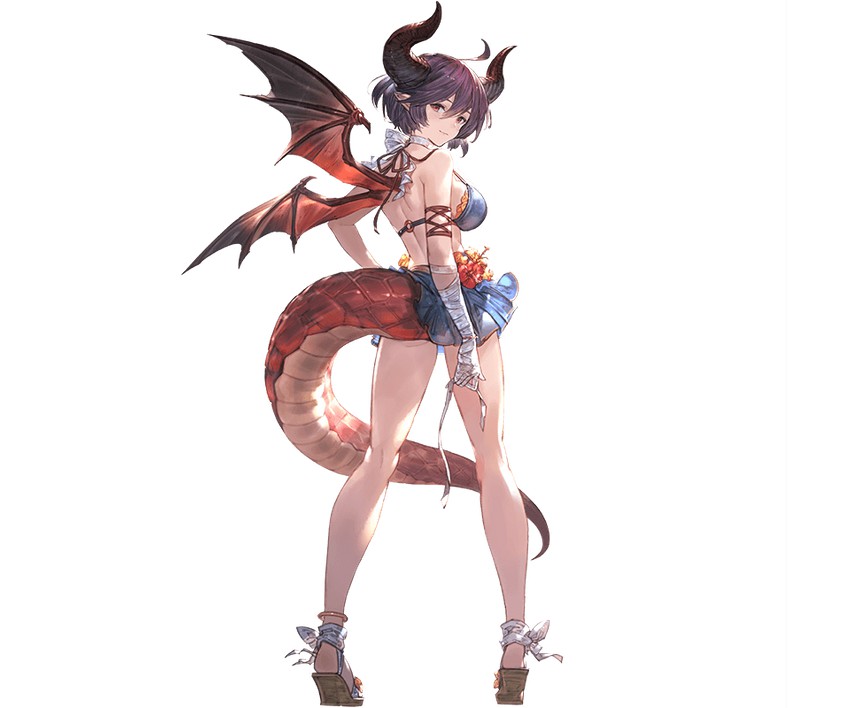 grea (granblue fantasy and 1 more) drawn by minaba_hideo