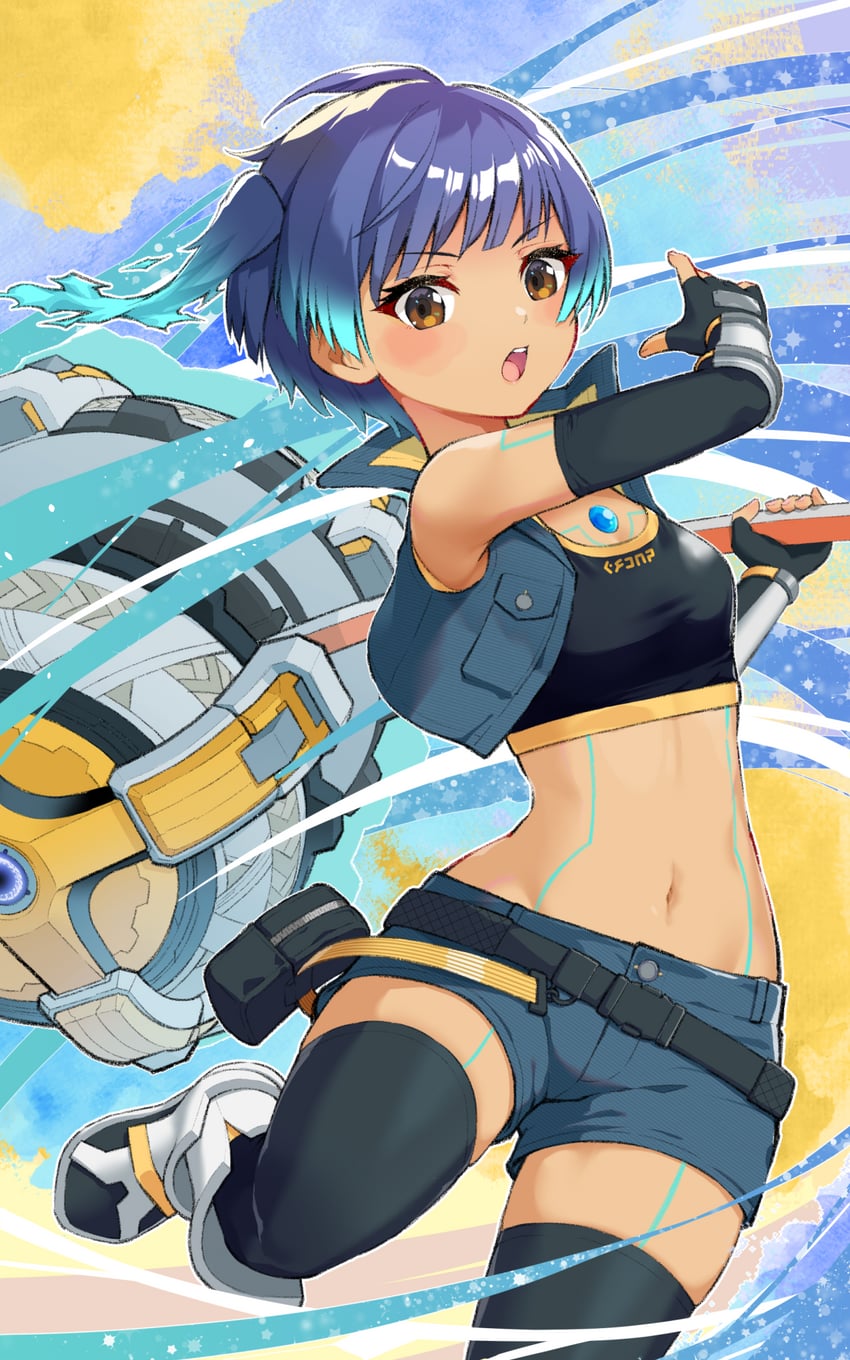 sena (xenoblade chronicles and 1 more) drawn by 3balkan