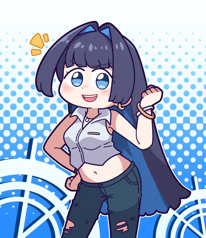 ouro kronii (hololive and 1 more) drawn by underdatv