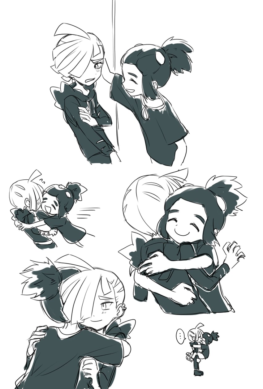 gladion and hau (pokemon and 1 more) drawn by yoyterra