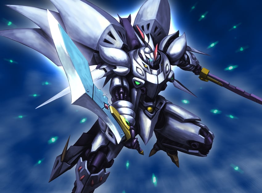 cybuster (super robot wars and 1 more) drawn by aniki_gunsou