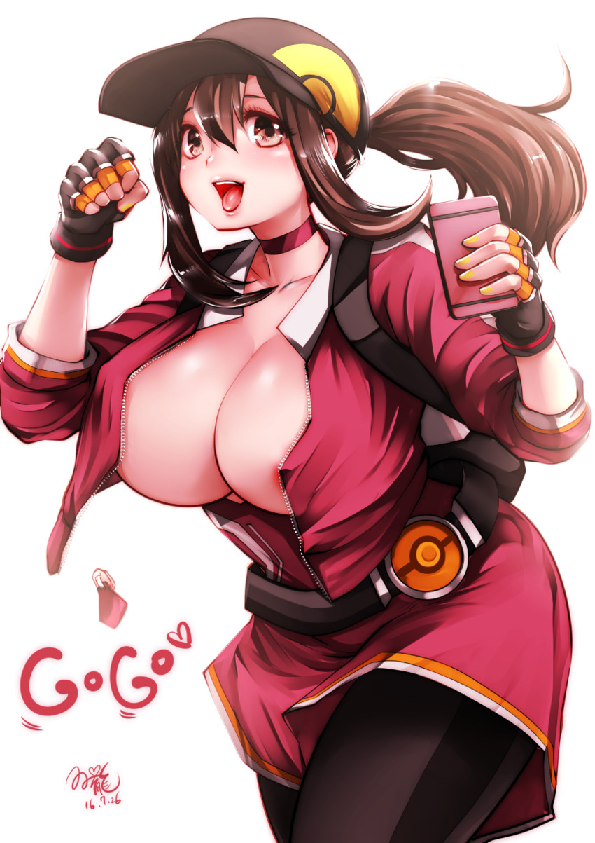 female protagonist (pokemon and 1 more) drawn by souryu
