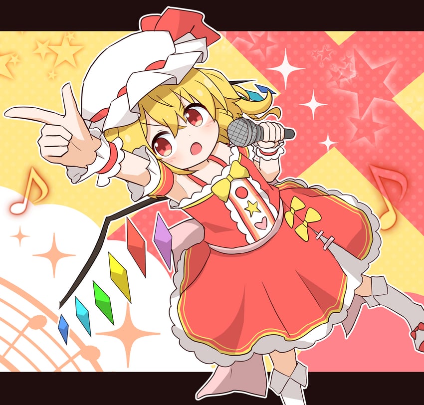 flandre scarlet (touhou and 1 more) drawn by coruthi