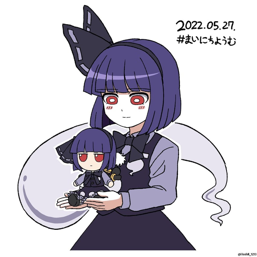 konpaku youmu (touhou and 1 more) drawn by hoshii_1213