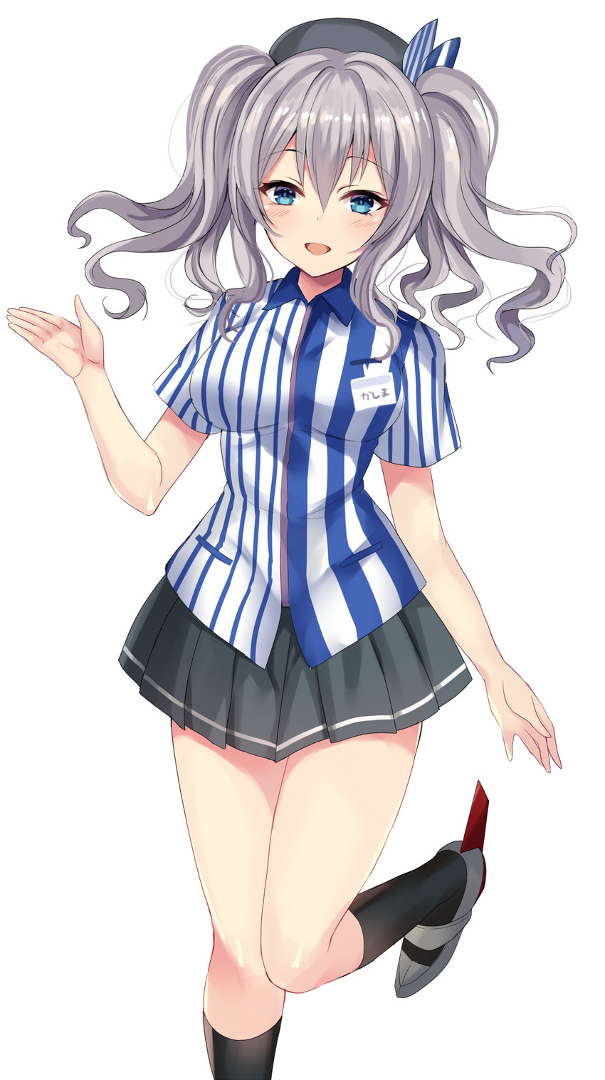 kashima (kantai collection and 1 more) drawn by harimoji