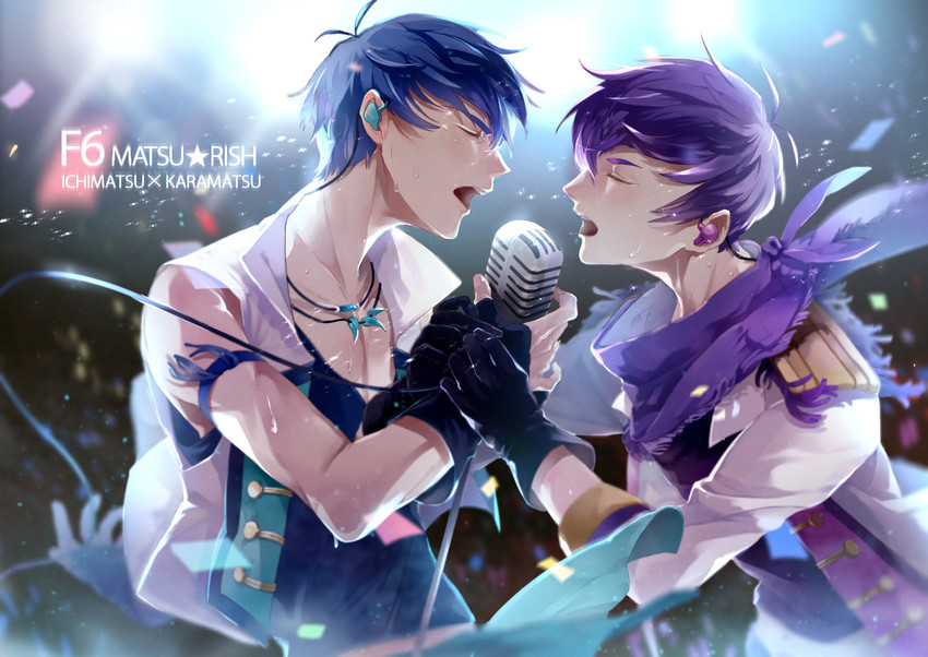 matsuno karamatsu and matsuno ichimatsu (osomatsu and 1 more) drawn by tsunakan_(87238739)
