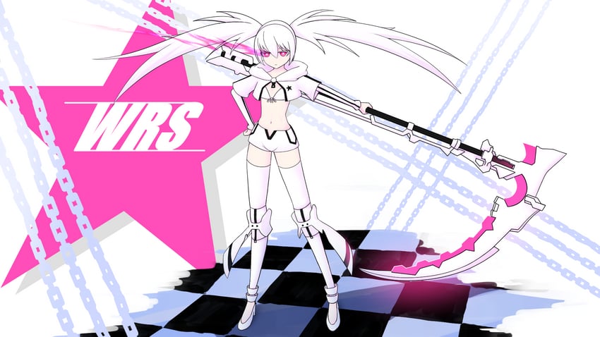 white rock shooter (black rock shooter) drawn by user_kjpd5245