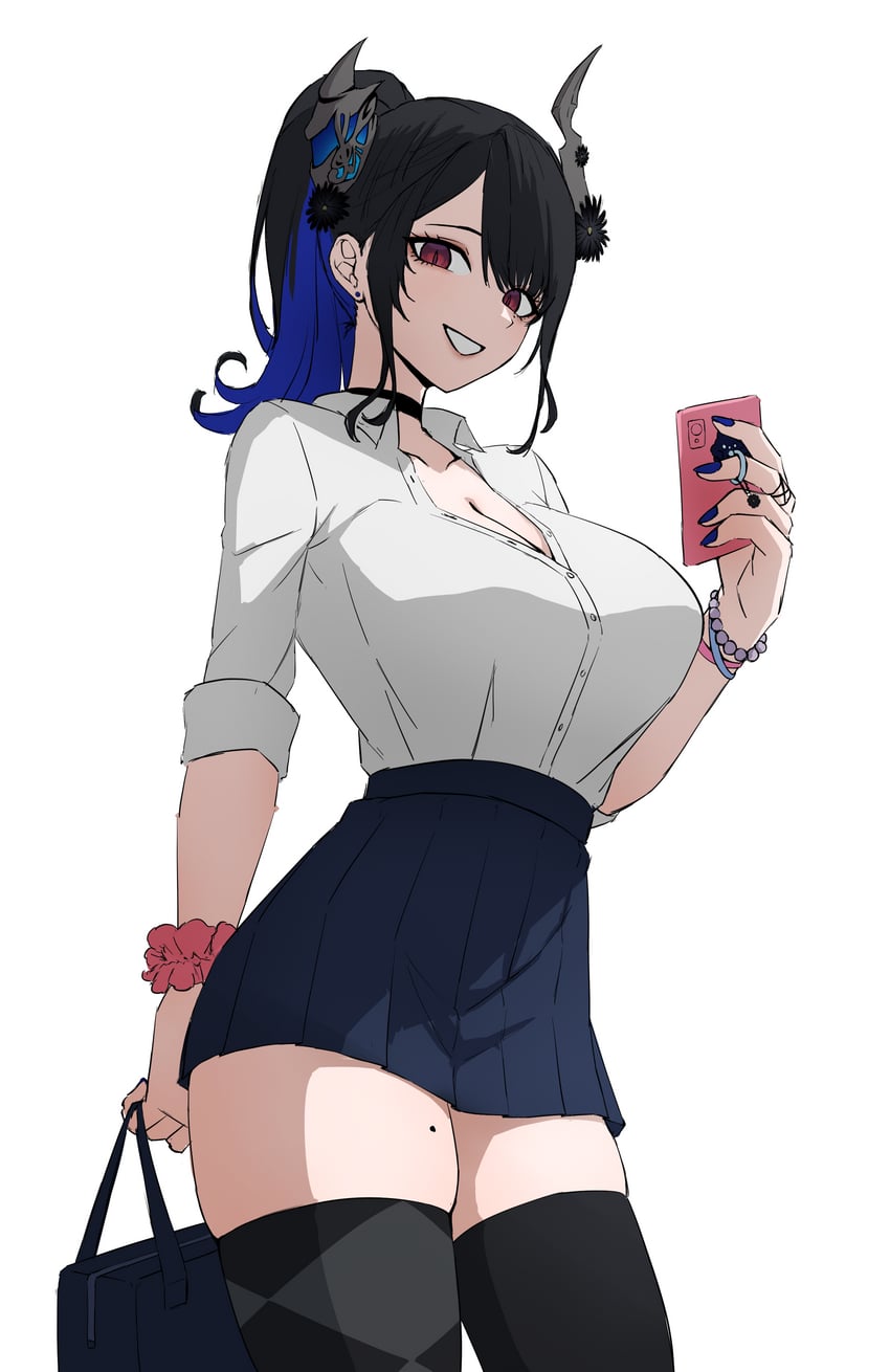 nerissa ravencroft (hololive and 1 more) drawn by daydarion