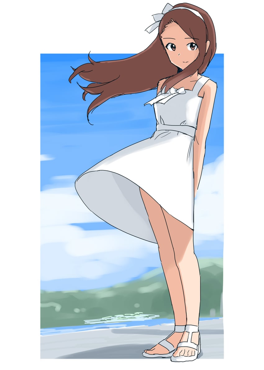 minase iori (idolmaster and 2 more) drawn by annko