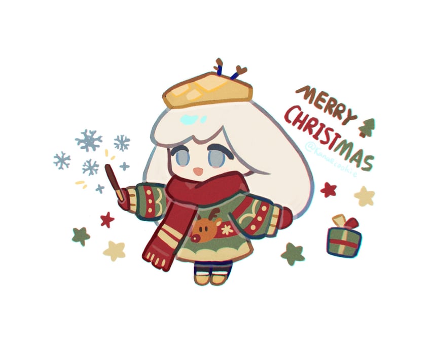 cream puff cookie (cookie run and 1 more) drawn by kanae_(cookie)