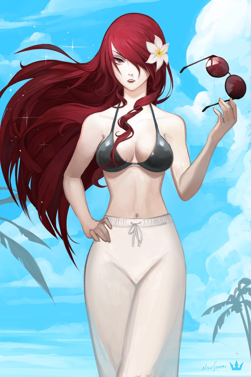 kirijou mitsuru (persona and 1 more) drawn by nikusenpai