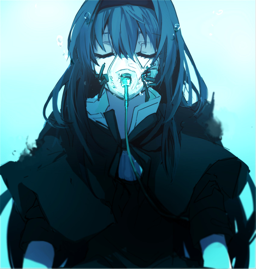 akemi homura (mahou shoujo madoka magica and 1 more) drawn by hanyae