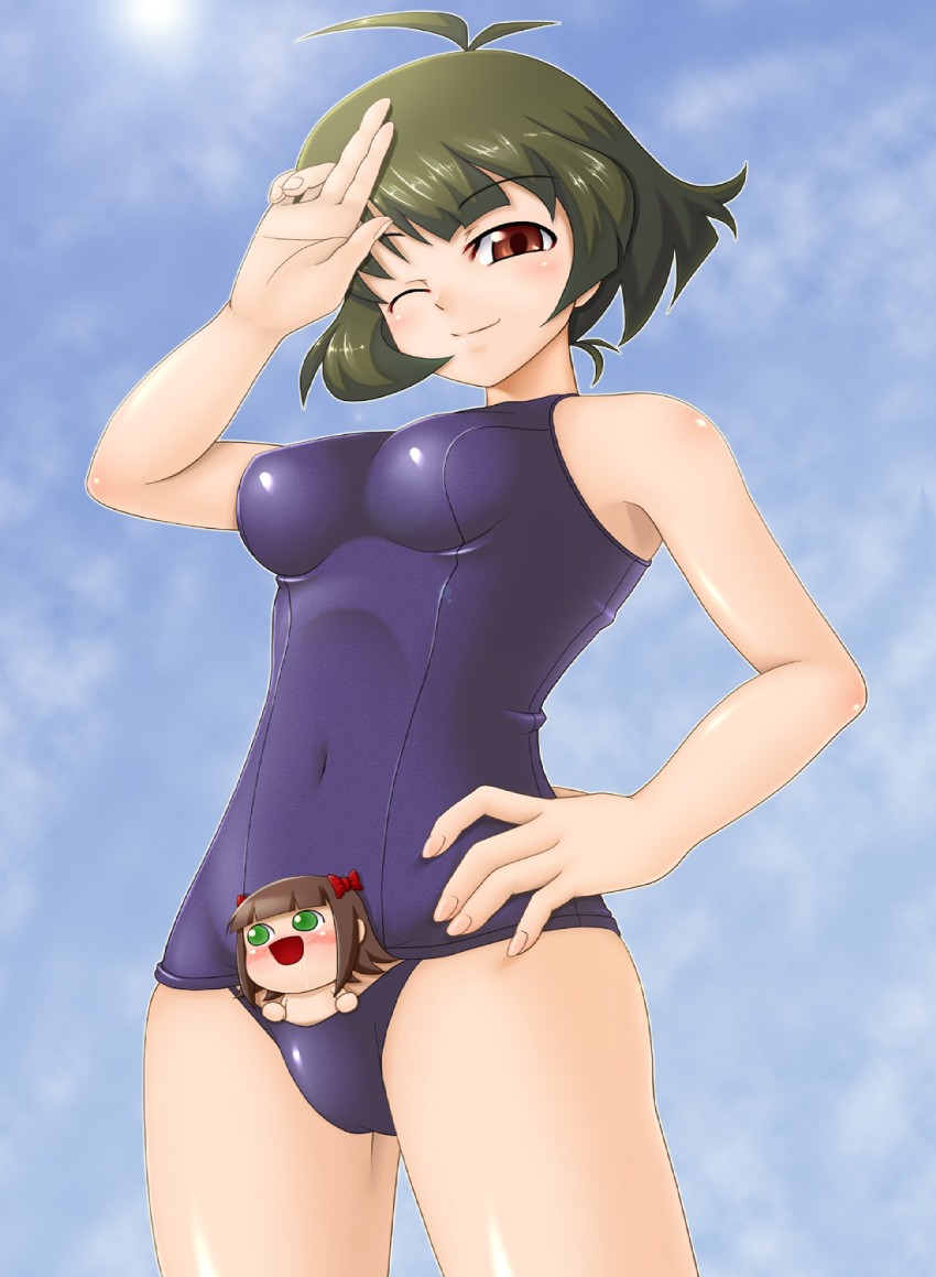 akizuki ryo and nonowa (idolmaster and 1 more) drawn by pan_nehamadime