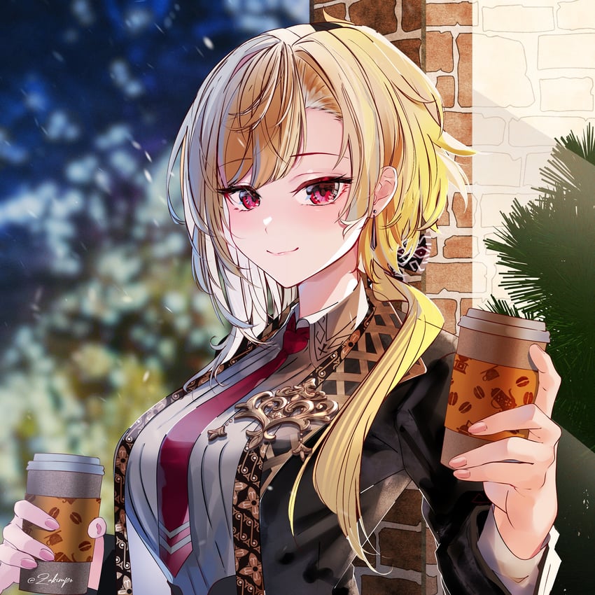 kaela kovalskia (hololive and 1 more) drawn by zakimpo