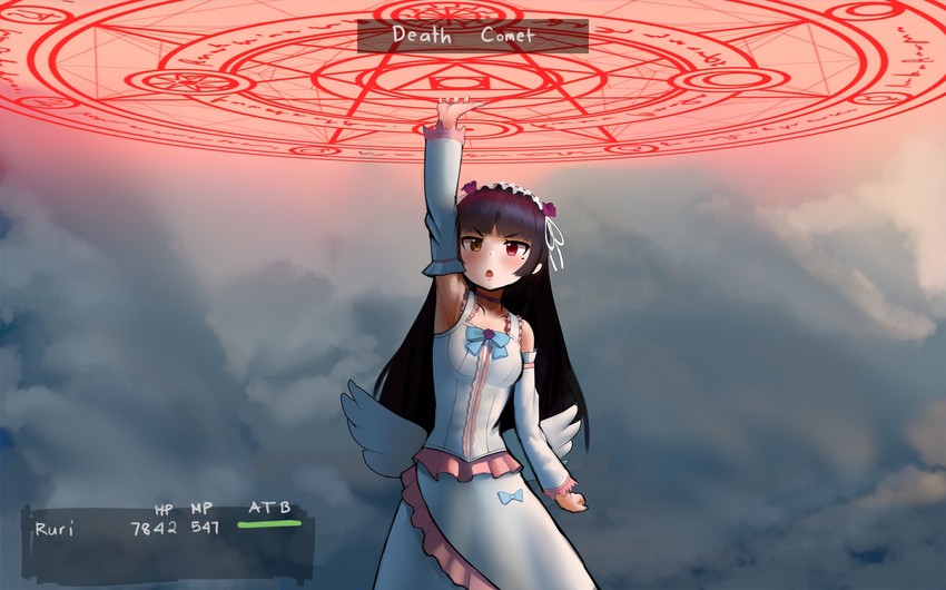 gokou ruri (ore no imouto ga konna ni kawaii wake ga nai) drawn by noobcakeart