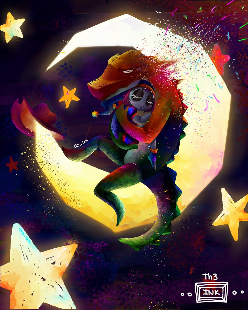 pomni and gummigoo (the amazing digital circus) drawn by th3ink