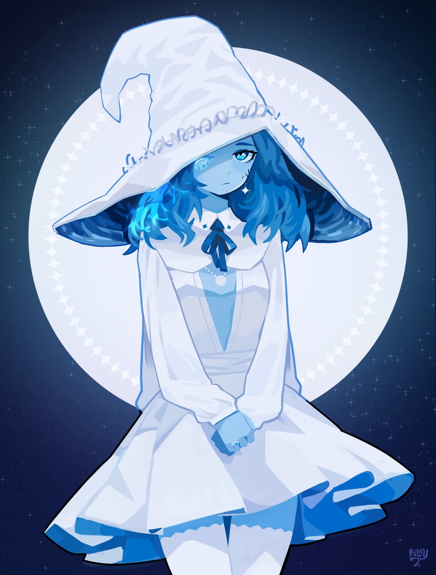 ranni the witch (elden ring and 1 more) drawn by milkytiddyboy