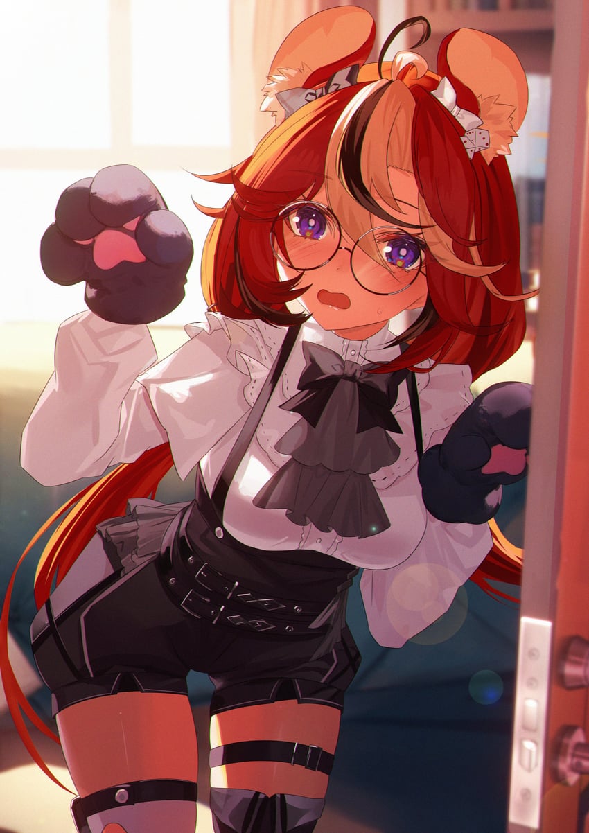 hakos baelz (hololive and 1 more) drawn by jiang_ye_kiri