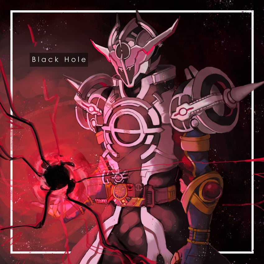 kamen rider evol and evol blackhole (kamen rider and 1 more) drawn by changecolor
