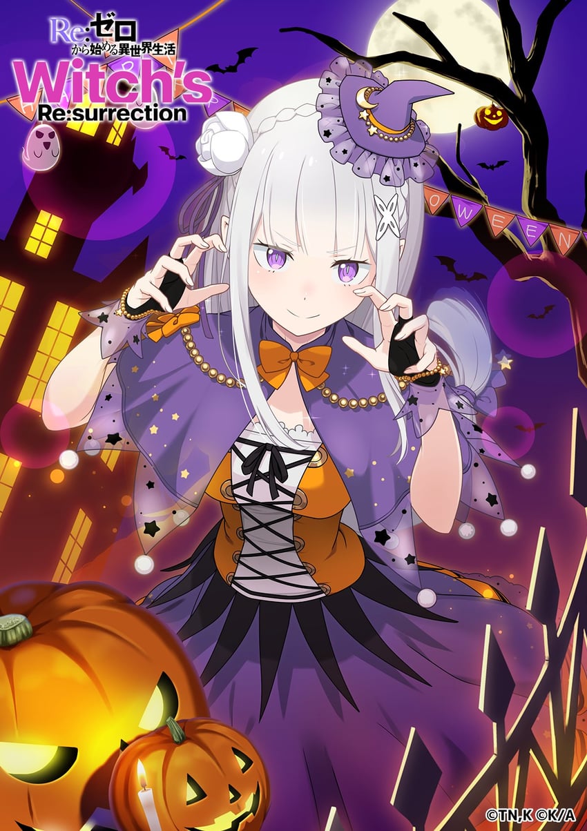 emilia (re:zero kara hajimeru isekai seikatsu and 1 more)