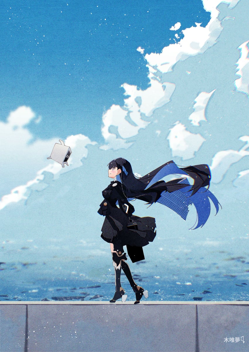 selena and selena: tempest (punishing: gray raven) drawn by puyuyan