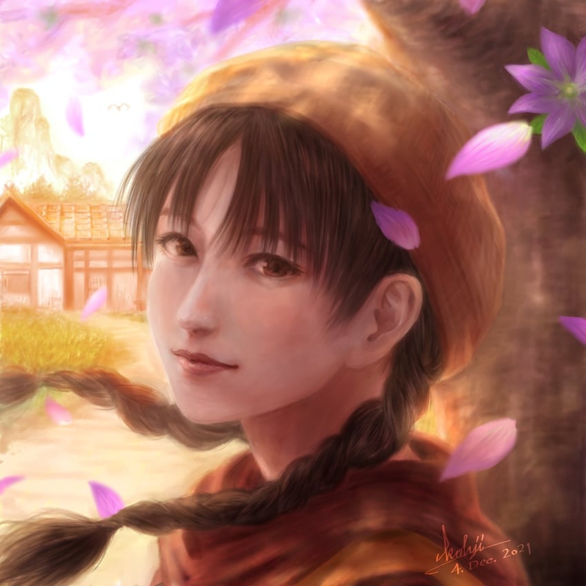 ling shen hua (shenmue and 1 more) drawn by kohji