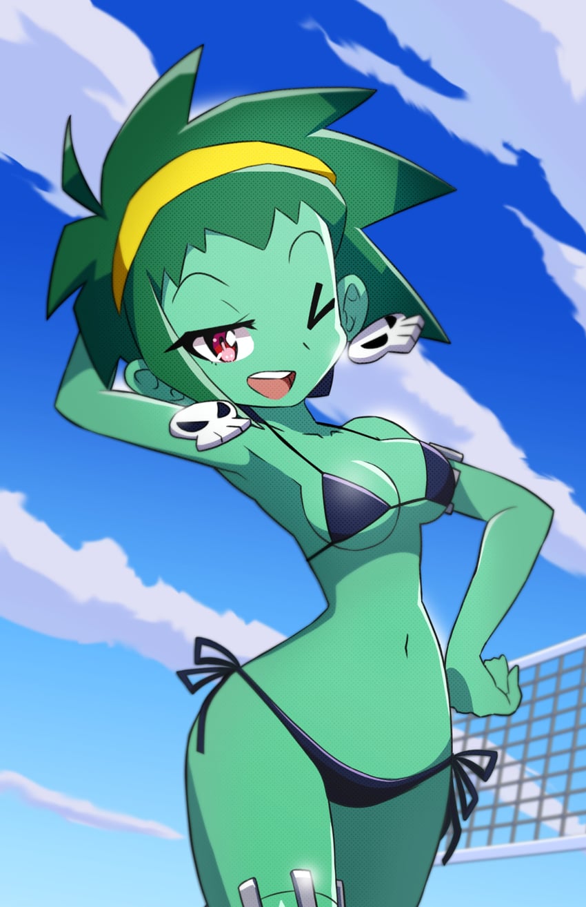 rottytops (shantae) drawn by sakurajyousui_nami and yabe_makoto