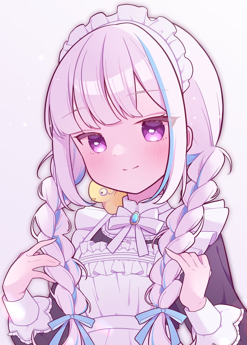 lize helesta and sebastian piyodore (nijisanji) drawn by umecha_0